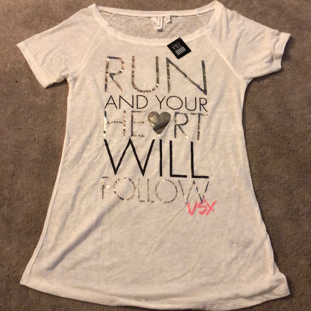 Victoria’s Secret VSX tee.